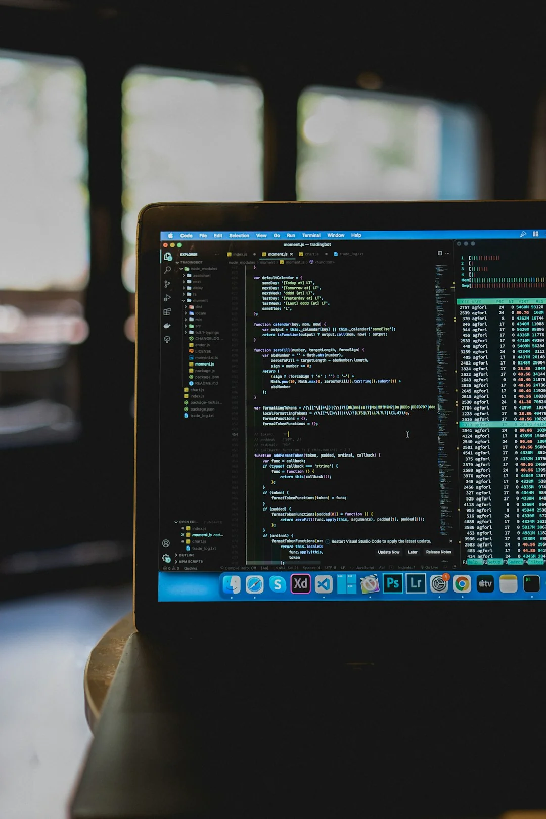 project-02-a High-resolution close-up of HTML code displayed on a computer screen, perfect for technology themes.